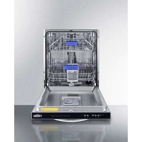 Summit Summit 24" Wide Built-In Dishwasher, ADA Compliant DW244SSADA