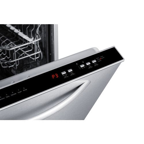 Summit Summit 24" Wide Built-In Dishwasher, ADA Compliant DW244SSADA