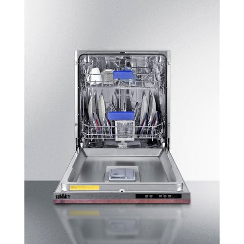 Summit Summit 24" Wide Built-In Dishwasher, ADA Compliant (Panel Not Included) DW245NTADA