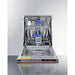 Summit Summit 24" Wide Built-In Dishwasher, ADA Compliant (Panel Not Included) DW245NTADA
