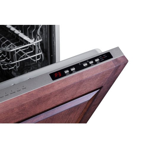 Summit Summit 24" Wide Built-In Dishwasher, ADA Compliant (Panel Not Included) DW245NTADA