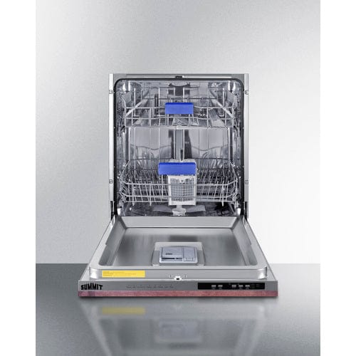 Summit Summit 24" Wide Built-In Dishwasher, ADA Compliant (Panel Not Included) DW245NTADA