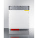 Summit Summit 24" Wide Built-In Dishwasher, ADA Compliant (Panel Not Included) DW245NTADA