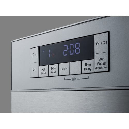 Summit Summit 24" Wide Built-In Dishwasher DW2435SS