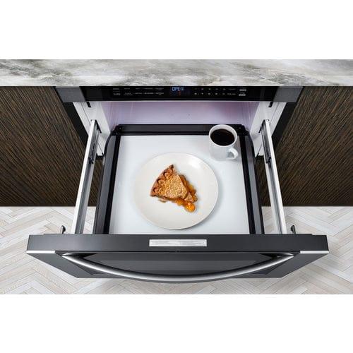 Summit Microwave Summit 24" Wide Built-In Drawer Microwave MDR245SS