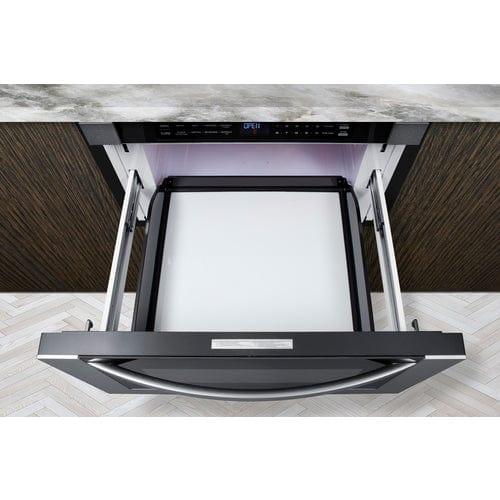 Summit Microwave Summit 24" Wide Built-In Drawer Microwave MDR245SS