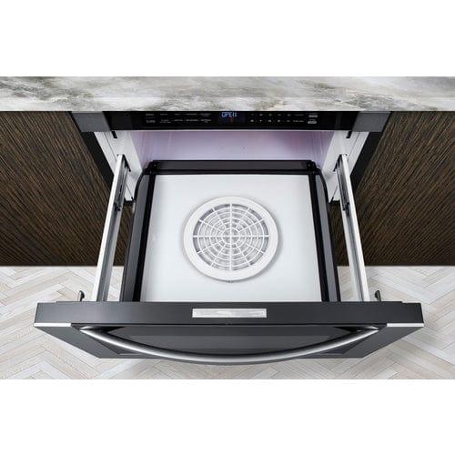 Summit Microwave Summit 24" Wide Built-In Drawer Microwave MDR245SS