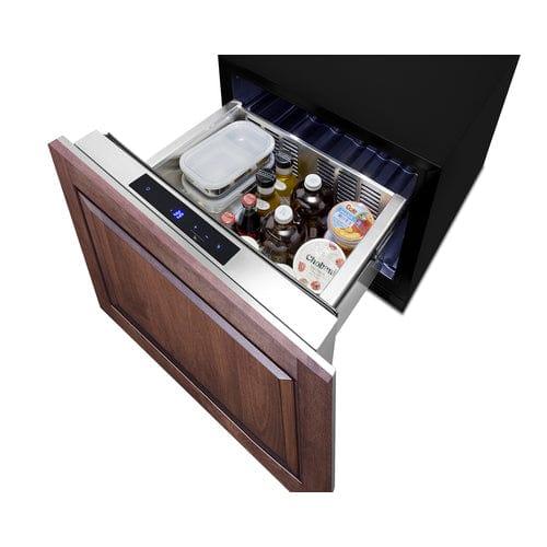 Summit Refrigerators Summit 24" Wide Built-In Drawer Refrigerator FF1DSS24