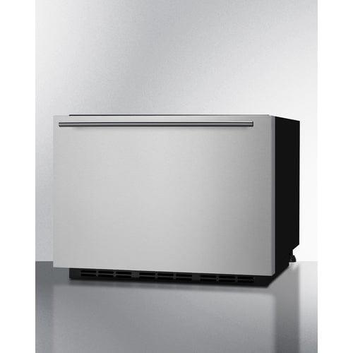 Summit Refrigerators Summit 24" Wide Built-In Drawer Refrigerator FF1DSS24