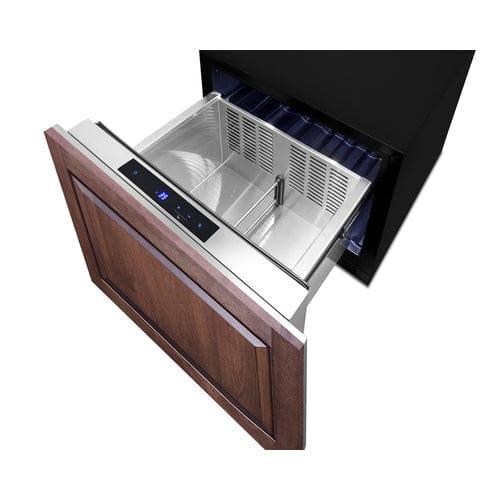 Summit Refrigerators Summit 24" Wide Built-In Drawer Refrigerator FF1DSS24