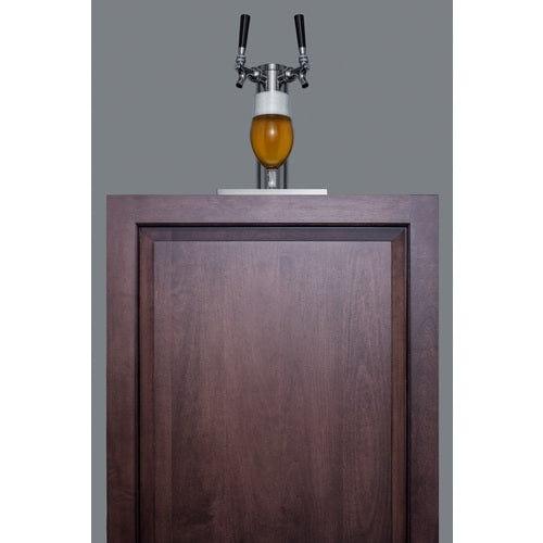 Summit Kegerator Summit 24&quot; Wide Built-In Kegerator, ADA Compliant (Panel Not Included) SBC58BLBIADAIF