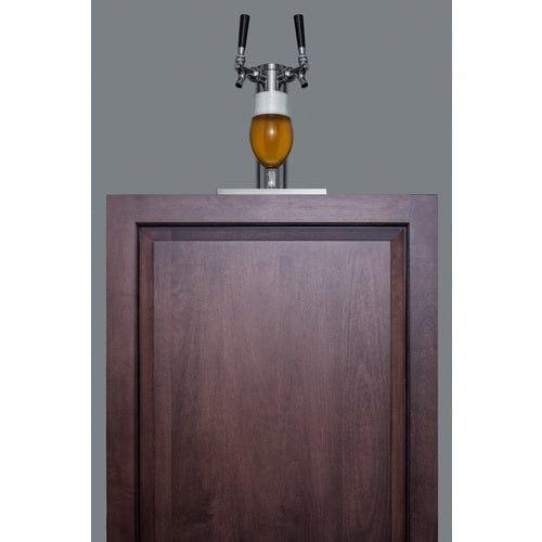 Summit Kegerator Summit 24" Wide Built-In Kegerator, ADA Compliant (Panel Not Included) SBC58BLBIADAIF