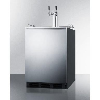 Summit Kegerator Summit 24" Wide Built-In Kegerator, ADA Compliant SBC58BLBIADA