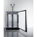 Summit Kegerator Summit 24" Wide Built-In Kegerator, ADA Compliant SBC58BLBIADALock