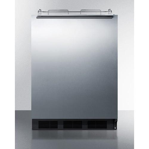 Summit Kegerator Summit 24&quot; Wide Built-In Kegerator, ADA Compliant SBC58BLBIADANK