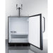 Summit Kegerator Summit 24" Wide Built-In Kegerator, ADA Compliant SBC58BLBICSSADA