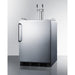 Summit Kegerator Summit 24" Wide Built-In Kegerator, ADA Compliant SBC58BLBICSSADA