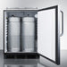 Summit Kegerator Summit 24" Wide Built-In Kegerator, ADA Compliant SBC58BLBICSSADANK