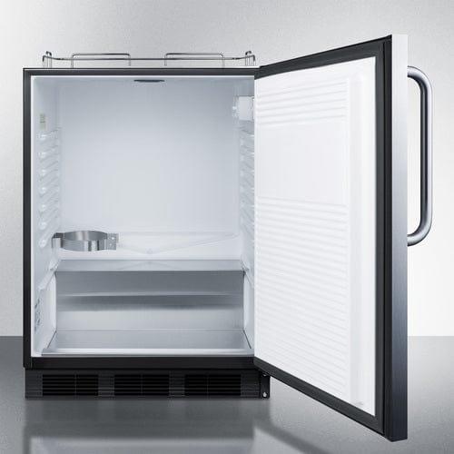 Summit Kegerator Summit 24" Wide Built-In Kegerator, ADA Compliant SBC58BLBICSSADANK