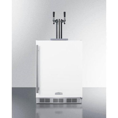 Summit Kegerator Summit 24" Wide Built-In Kegerator, ADA Compliant SBC58WHBIADA