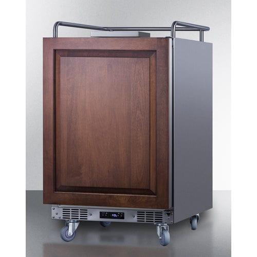 Summit Kegerator Summit 24&quot; Wide Built-In Kegerator (Panel Not Included) SBC682NKPNR