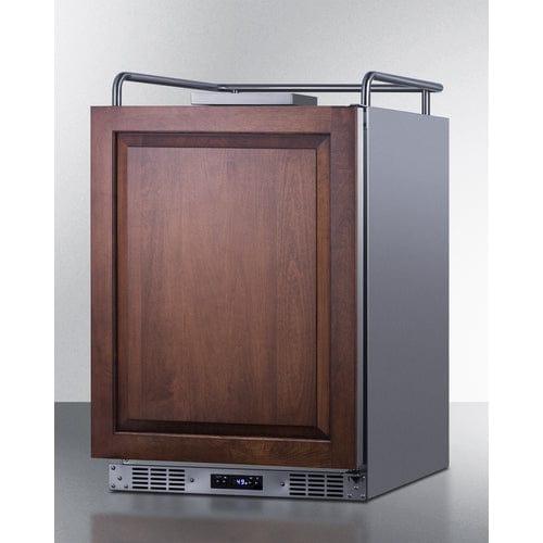 Summit Kegerator Summit 24&quot; Wide Built-In Kegerator (Panel Not Included) SBC682NKPNR