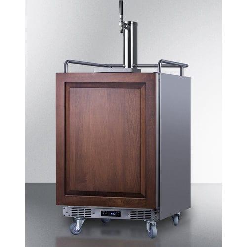 Summit Kegerator Summit 24&quot; Wide Built-In Kegerator (Panel Not Included) SBC682PNR