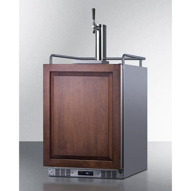 Summit Kegerator Summit 24" Wide Built-In Kegerator (Panel Not Included) SBC682PNR