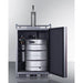 Summit Kegerator Summit 24" Wide Built-In Kegerator (Panel Not Included) SBC682PNR
