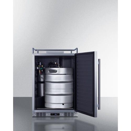 Summit Kegerator Summit 24" Wide Built-In Kegerator SBC682NK