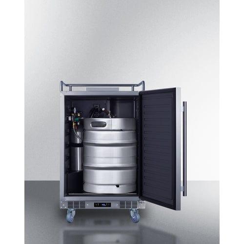 Summit Kegerator Summit 24" Wide Built-In Kegerator SBC682NK