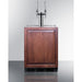 Summit Kegerator Summit 24" Wide Built-In Nitro Coffee Kegerator, ADA Compliant (Panel Not Included) SBC58BLBIADAIFNCFTWIN