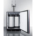 Summit Kegerator Summit 24" Wide Built-In Nitro Coffee Kegerator, ADA Compliant (Panel Not Included) SBC58BLBIADAIFNCFTWIN