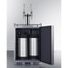 Summit Kegerator Summit 24" Wide Built-In Nitro Coffee Kegerator (Panel Not Included) SBC682PNRNCFTWIN