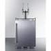 Summit Kegerator Summit 24" Wide Built-In Nitro Coffee Kegerator SBC682NCFTWIN