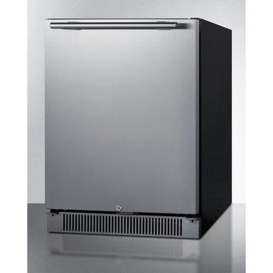 Summit Outdoor Beverage Cooler Summit 24" Wide Built-In Outdoor All-Refrigerator SPR623OS
