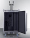 Summit Prefabricated Kitchens & Kitchenettes Summit 24" Wide Built-In Outdoor Beer & Coffee Kegerator