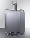 Summit Prefabricated Kitchens & Kitchenettes Summit 24" Wide Built-In Outdoor Beer & Coffee Kegerator