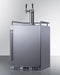 Summit Prefabricated Kitchens & Kitchenettes Summit 24" Wide Built-In Outdoor Beer & Coffee Kegerator