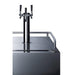 Summit Outdoor Kegerator Summit 24" Wide Built-In Outdoor Beer Kegerator SBC683OSTRIPLE