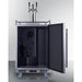 Summit Outdoor Kegerator Summit 24" Wide Built-In Outdoor Beer Kegerator SBC683OSTRIPLE