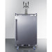 Summit Outdoor Kegerator Summit 24" Wide Built-In Outdoor Beer Kegerator SBC683OSTRIPLE