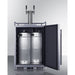 Summit Prefabricated Kitchens & Kitchenettes Summit 24" Wide Built-In Outdoor Beer & Wine Kegerator