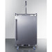 Summit Freezers Summit 24" Wide Built-In Outdoor Commercial Beer Kegerator BC74OSCOM