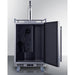 Summit Freezers Summit 24" Wide Built-In Outdoor Commercial Beer Kegerator BC74OSCOM
