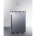 Summit Freezers Summit 24" Wide Built-In Outdoor Commercial Beer Kegerator BC74OSCOM