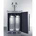 Summit Kegerator Summit 24" Wide Built-In Outdoor Commercial Beer Kegerator BC74OSCOMTWIN