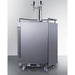 Summit Kegerator Summit 24" Wide Built-In Outdoor Commercial Beer Kegerator BC74OSCOMTWIN
