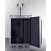Summit Kegerator Summit 24" Wide Built-In Outdoor Commercial Beer Kegerator BC74OSCOMTWIN