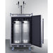 Summit Kegerator Summit 24" Wide Built-In Outdoor Commercial Beer Kegerator BC74OSCOMTWIN